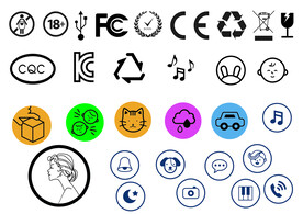 AI矢量标志图标 