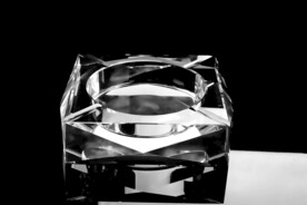 透明玻璃烟灰缸