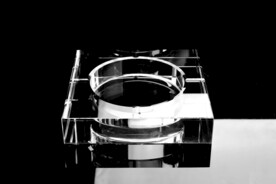 透明玻璃烟灰缸