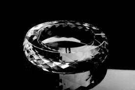 透明玻璃烟灰缸