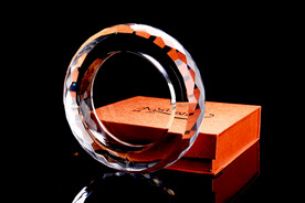 玻璃透明烟灰缸