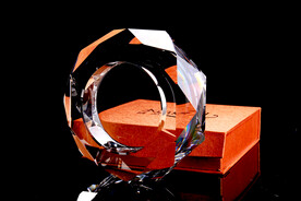 玻璃透明烟灰缸