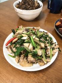 炒鸡肉