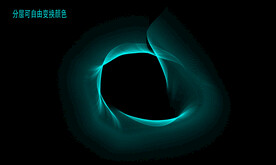 动感科技飘逸线条