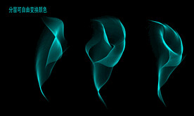 动感科技飘逸线条