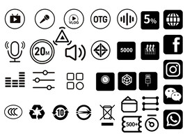 AI矢量标志图标 