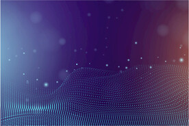 科技几何线条背景素材图