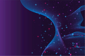 科技几何线条背景素材图