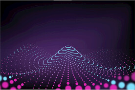 科技几何线条背景素材图