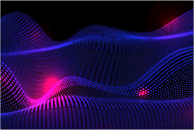 科技几何线条背景素材图