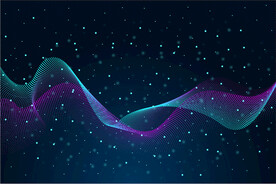 科技几何线条背景素材图