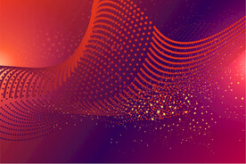 科技几何线条背景素材图