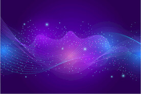 科技几何线条背景素材图