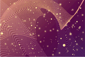 科技几何线条背景素材图