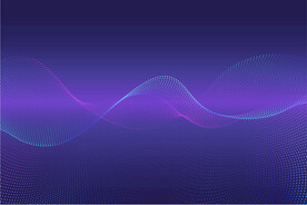 科技几何线条背景素材图