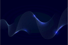 科技几何线条背景素材图