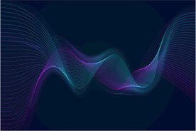 科技几何线条背景素材图