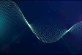 科技几何线条背景素材图