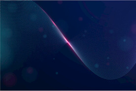 科技几何线条背景素材图