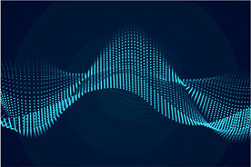 科技几何线条背景素材图