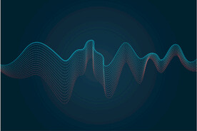 科技几何线条背景素材图