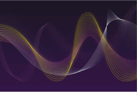 科技几何线条背景素材图