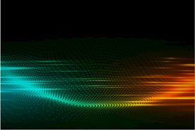 科技几何线条背景素材图