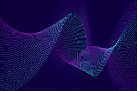 科技几何线条背景素材图