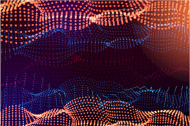 科技几何线条背景素材图