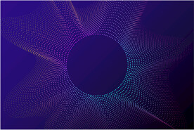 科技几何线条背景素材图