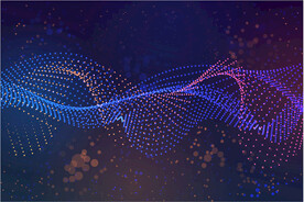 科技几何线条背景素材图