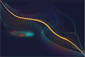 科技几何线条背景素材图