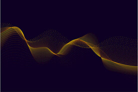 科技几何线条背景素材图