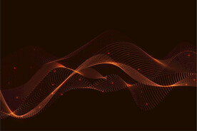 科技几何线条背景素材图