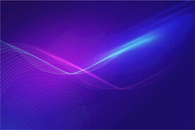 科技几何线条背景素材图