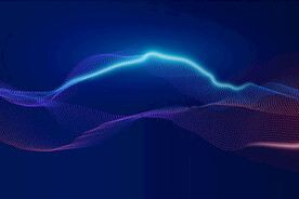 科技几何线条背景素材图