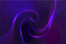 科技几何线条背景素材图