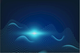 科技几何线条背景素材图