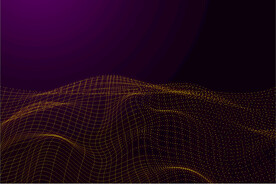 科技几何线条背景素材图