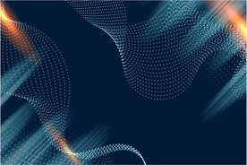 科技几何线条背景素材图