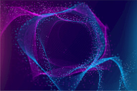 科技几何线条背景素材图