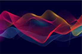 科技几何线条背景素材图