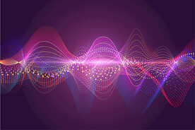 科技几何线条背景素材图