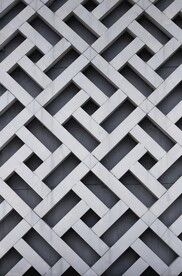 方形纹理装饰墙