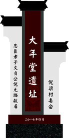 古镇景区户外标识牌