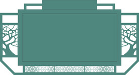 户外花格造型宣传栏文化长廊