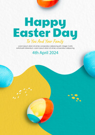 复活节海报