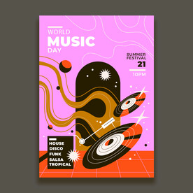 音乐节海报