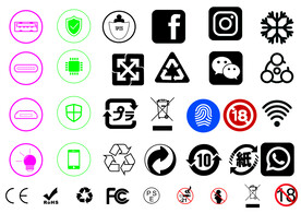 AI矢量标志图标 