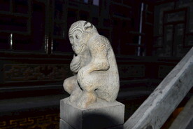 石雕十二生肖——猴